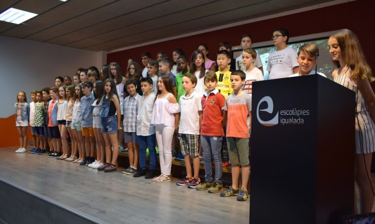 Celebració del comiat de l'alumnat de 6è de Primària